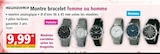 Montre bracelet femme ou homme - CHRONIQUE - Norma à Nancy Montre bracelet femme ou homme - CHRONIQUE en promo chez Norma Nancy à 9,99 €