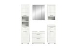 Unterschrank im Höffner Prospekt Badmöbel-Set SCHLOONSEE 5 teilig bestehend aus: Hochschrank WBU Spiegelschrank Unterschrank Hängeschrank Schloonsee im aktuellen Höffner Prospekt für 585,00 €