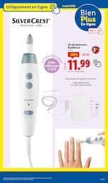 Prix et réduction Kit De Manucure dans le prospectus Lidl en cours Offre Kit De Manucure dans le catalogue Lidl du moment à la page 21