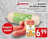 grobe Bratwurst mit Kohlrabi Gemüse im Angebot bei EDEKA in Krefeld grobe Bratwurst mit Kohlrabi Gemüse Angebote von Rasting bei EDEKA Krefeld für 6,99 €