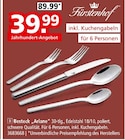 Segmüller - Besteck „Ariane“ Angebot im Prospekt Besteck „Ariane“ bei Segmüller im Prospekt für 39,99 €