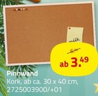 Pinnwand im ROLLER Prospekt Pinnwand von im aktuellen ROLLER Prospekt für 3,49 €