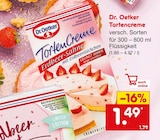 Tortencreme Angebote von Dr. Oetker bei Netto Marken-Discount München für 1,49 €