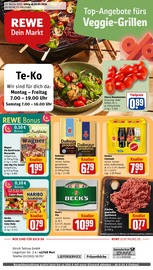 Bier im REWE Prospekt in Haan Aktueller REWE Prospekt mit Bier, "Dein Markt", Seite 1