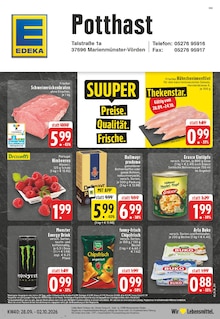 EDEKA Marienmünster Prospekt der aktuellen Woche, gültig von 28.09.2026 bis 02.10.2026 Aktueller EDEKA Marienmünster Prospekt "Aktuelle Angebote" mit 26 Seiten