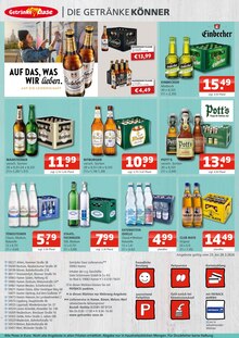 Warsteiner im Getränke Oase Prospekt "Aktuelle Angebote" mit 4 Seiten (Lippstadt)