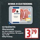 Minutensteak von Gut&Günstig im aktuellen EDEKA Prospekt für 3,79 €