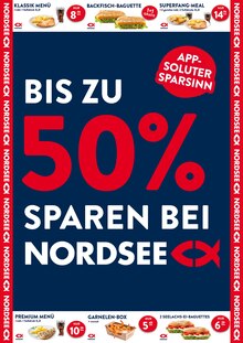 Nordsee Prospekt Bochum "BIS ZU 50% SPAREN BEI NORDSEE" mit 4 Seiten