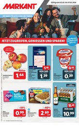 Markant Nordwest Supermarkt Prospekt der aktuellen Woche mit 9 Seiten, gültig von 02.02.2026 bis 07.02.2026, in Westerholt und Umgebung Aktueller Markant Nordwest Supermarkt Prospekt in Westerholt und Umgebung, "DER MARKT FÜR GUTES ESSEN UND TRINKEN" mit 9 Seiten, 02.02.2026 - 07.02.2026