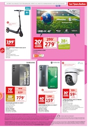 Offre Smartphone Samsung dans le catalogue Auchan Hypermarché du moment à la page 47