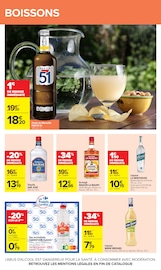 Promos Pastis dans le catalogue "Carrefour" de Carrefour Pastis en promo dans le catalogue Carrefour à la page 45