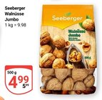 Walnüsse Jumbo Angebote von Seeberger bei GLOBUS Duisburg für 4,99 €