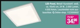 LED-Panel bei Opti-Wohnwelt im Schiffdorf Prospekt für 34,90 €