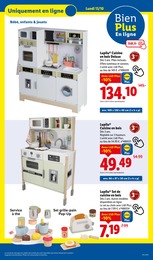 Offre Cuisine Enfant dans le catalogue Lidl du moment à la page 7