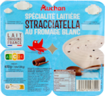 SPÉCIALITÉ LAITIÈRE STRACCIATELLA AU FROMAGE BLANC AUCHAN - AUCHAN en promo chez Auchan Hypermarché SPÉCIALITÉ LAITIÈRE STRACCIATELLA AU FROMAGE BLANC AUCHAN - AUCHAN dans le catalogue Auchan Hypermarché