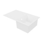 Brico Dépôt Lexy - Promo Evier résine, rectangulaire 1 bac blanc ISING - 80x50x21 cm Promo Evier résine, rectangulaire 1 bac blanc ISING - 80x50x21 cm à 94,90 € dans le catalogue Brico Dépôt à Lexy