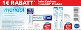 Parodont Expert Zahncreme von meridol für 2,89 € bei budni im Angebot Parodont Expert Zahncreme von meridol im aktuellen budni Prospekt