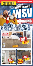 Teppich im wohnen & sparen Stelter Prospekt in Ahlen Aktueller wohnen & sparen Stelter Prospekt mit Teppich, "LETZTE CHANCE. WSV RÄUMUNG.", Seite 1