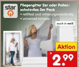 Fliegengitter 2er Angebote von Star bei Netto Marken-Discount Würzburg für 2,99 €