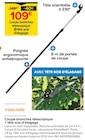 Coupe-branches télescopique + tête scie d'élagage - FISKARS en promo chez Castorama Vitry-sur-Seine à 109,00 €