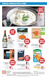 Promos Saumon Fumé dans le catalogue "Spécial PRODUITS DE LA MER À PRIX BAS !" de Super U Saumon Fumé en promo dans le catalogue Super U à la page 6