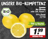 Bio Zitronen bei E center im Coesfeld Prospekt für 1,99 €