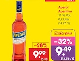 Aperitivo Angebote von Aperol bei Netto Marken-Discount Bremerhaven für 9,49 €