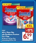 All in 1 Extra Tabs im ALDI SÜD Prospekt All in 1 Extra Tabs von Somat im aktuellen ALDI SÜD Prospekt für 6,99 €