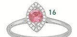 bague tourmaline rose et diamants 0,05 ct en promo à 479,00 € chez E.Leclerc bague tourmaline rose et diamants 0,05 ct dans le catalogue E.Leclerc