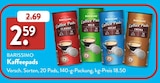 Coffee Pads Classic Angebote von Barissimo bei ALDI SÜD Aschaffenburg für 2,59 €