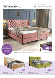 Boxspringbett im Polstermöbel Fischer Prospekt "BOXSPRING SPEZIAL" auf Seite 3