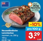 Neuseeländische Lammlachse Angebote bei Netto Marken-Discount Bad Oeynhausen für 3,29 €