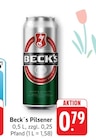 Pilsener bei EDEKA im Prospekt "" für 0,79 €