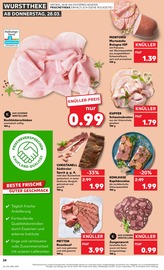 Aktueller Kaufland Prospekt mit Schweinebraten, "Aktuelle Angebote", Seite 24