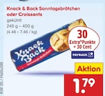 Aktuelle Wecker Angebote bei Netto Marken-Discount in Solingen (Klingenstadt) Aktuelles Sonntagsbrötchen oder Croissants Angebot bei Netto Marken-Discount in Solingen (Klingenstadt) ab 1,79 €