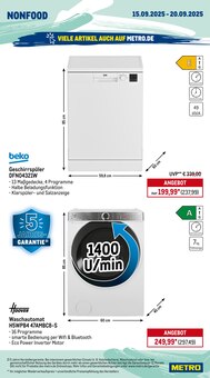 Geschirrspüler im METRO Prospekt "Wochenangebote + Markets" mit 27 Seiten (Heidelberg)