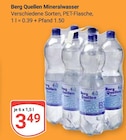Mineralwasser von Berg Quellen im aktuellen GLOBUS Prospekt