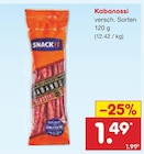 Aktuelles Kabanossi Angebot bei Netto Marken-Discount in Wuppertal ab 1,49 €