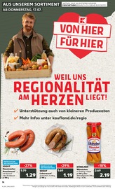 Leberwurst im Kaufland Prospekt in Leipzig Aktueller Kaufland Prospekt mit Leberwurst, "Aktuelle Angebote", Seite 14