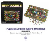 Puzzle 604 Pièces Rubik's Impossible - Spinmaster en promo chez Fnac Puzzle 604 Pièces Rubik's Impossible - Spinmaster dans le catalogue Fnac