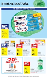 Offre Listerine dans le catalogue Carrefour Market du moment à la page 13