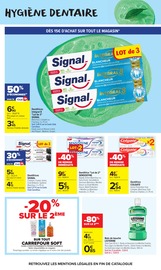 Promos Listerine dans le catalogue "TOUTES EN BEAUTÉ" de Carrefour Market à la page 13