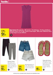 Pantalon Femme Angebote im Prospekt "Carrefour" von Carrefour Pantalon Femme Angebote im Prospekt "Carrefour" von Carrefour auf Seite 77