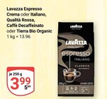 Espresso Crema im Angebot bei GLOBUS in Salzgitter Espresso Crema Angebote von Lavazza bei GLOBUS Salzgitter für 3,99 €