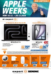 Aktueller expert Prospekt mit Notebook, "APPLE WEEKS", Seite 1