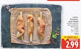 Lachs-Zitronengras-Spieß im E center Prospekt Lachs-Zitronengras-Spieß von im aktuellen E center Prospekt für 2,99 €