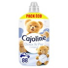 Adoucissant concentré ''Pack éco'' - CAJOLINE en promo chez Carrefour Adoucissant concentré ''Pack éco'' - CAJOLINE dans le catalogue Carrefour