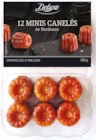 12 minis canelés - Deluxe - Lidl à Saint-Raphaël 12 minis canelés - Deluxe en promo chez Lidl Saint-Raphaël à 1,99 €