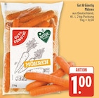 Möhren bei nah und gut im Prospekt "" für 1,00 €