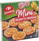 Mini Pizza - CARREFOUR SENSATION - Supermarchés Match à Mulhouse Mini Pizza - CARREFOUR SENSATION en promo chez Supermarchés Match Mulhouse à 4,40 €